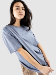 Blue Tomato Minimal Boyfriend T-Shirt Elemental Blauw
