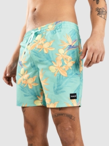 Hurley Cannonball Volley 17″ Boardshorts patroon Tropical Mist 2