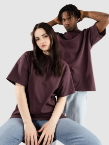 Shaka Wear 7.5 Max Heavyweight Garment Dye T-Shirt Wine