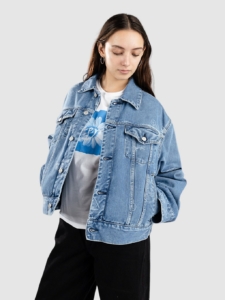 Carhartt WIP Stamp Jas Blauw
