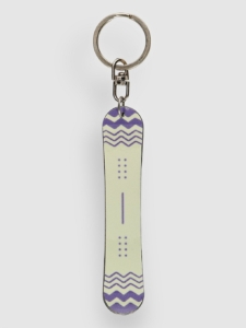 Blue Tomato Snowboard Key Chain Beige
