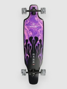 Globe Outlier 36″ Complete patroon Paars Flames