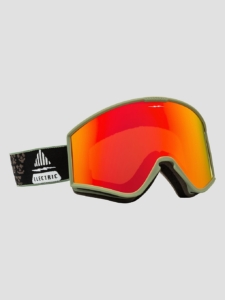 Electric EK1 Drama Moss Black+Bonus Lens Goggle Rood Chrome