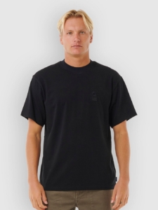 Rip Curl Search Embroidery T-Shirt Zwart
