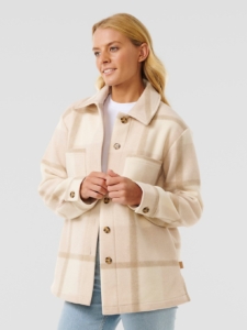 Rip Curl Soleil Check Shacket Jas Natural