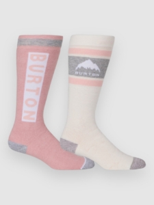 Burton Weekend Mdwt 2Pk Tech Sokken patroon Stout Wit