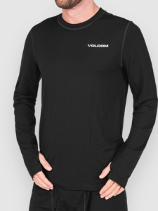 Volcom Merino Blend Crew Thermo Shirt Zwart