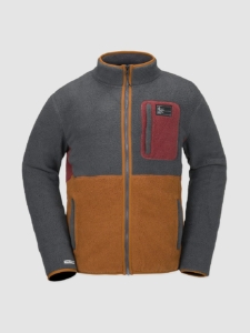 Volcom Fleecer Full Zip Hoodie Zwart