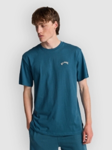 Billabong Arch Crew T-Shirt Real Teal