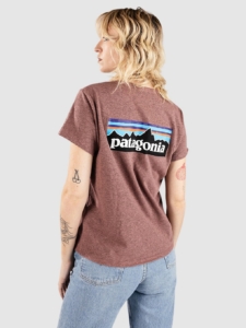 Patagonia P-6 Logo Responsibili T-Shirt Dulse Mauve