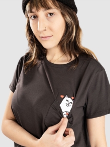 RIPNDIP Nerm Loves Cropped T-Shirt Zwart