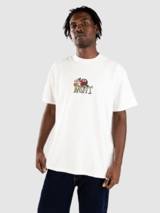 Misfit Shapes Sheer Luck T-Shirt Pigment Thrift Wit