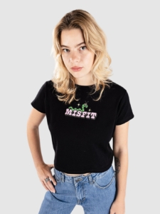Misfit Shapes Wilbur Rib T-Shirt Zwart