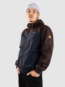 Iriedaily Insulaner Soft Jas Marineblauw Bruin