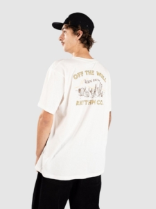 Rhythm Worn Path T-Shirt Wit