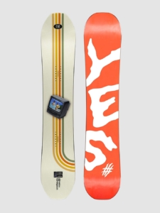 YES Halldor Snowboard patroon Wit