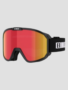 BLIZ Active Eyewear Rave Matt Black W White Goggle Bruin Rood