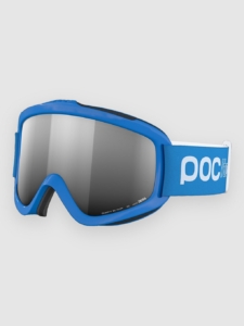 POC Pocito Iris Fluorescent Blue Goggle Partly Sunny Zilver