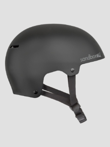 Sandbox Icon Brain Bucket Helm Zwart