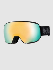 Red Bull SPECT Eyewear Fink Black Goggle Smoke With Geel