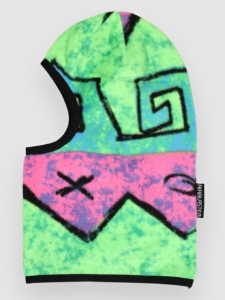 Airblaster Cozy Fleece Face Tube Balaclava patroon Hot Wave
