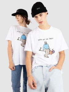 Brother Merle Rubbish T-Shirt Wit