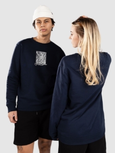 Poetic Collective Angel Crewneck Sweater Blauw