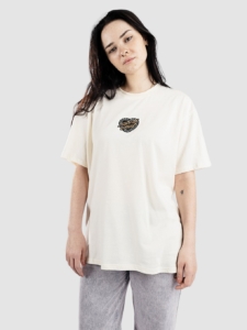 Santa Cruz BT Heart Wreath Mini Front T-Shirt Creme