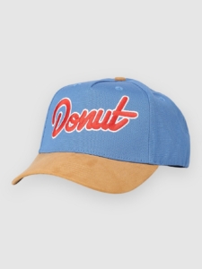 Donut Outline Snapback Cap Blauw