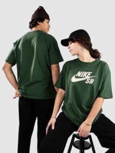 Nike SB Logo Skate T-Shirt Fir