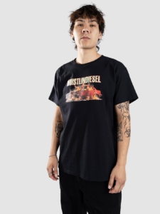 Whistlindiesel Burnout T-Shirt Zwart
