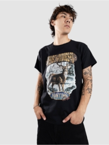Whistlindiesel Hunting Club T-Shirt Zwart