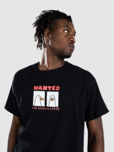 A.LAB Goose Is Loose T-Shirt Zwart