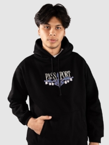 Pass Port Lily of The Valley Hoodie Zwart