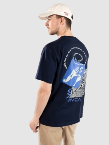 RVCA Prmtvo Light Dose T-Shirt Blauw