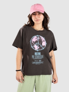 RVCA Global Easy T-Shirt Washed Zwart