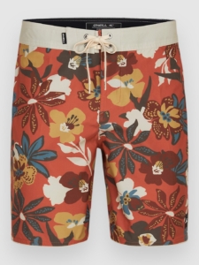O’Neill Hyperfreak 19″ Boardshorts patroon Ginger Mysto Scallop