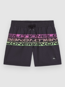 O’Neill Cali Stripe 14″ Kids Boardshorts Zwart Upside Down