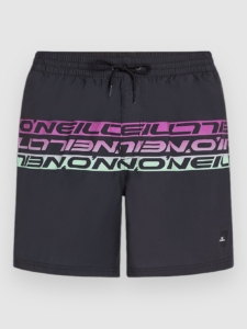 O’Neill Cali Stripe 16” Boardshorts Zwart