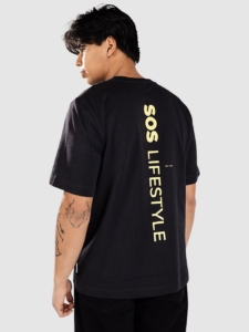 SOS Semeru T-Shirt Blauw Graphite