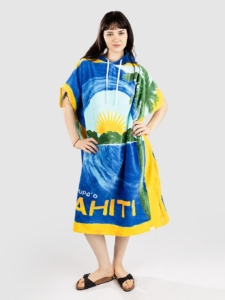 Roxy Surf Poncho Dazzling Blauw