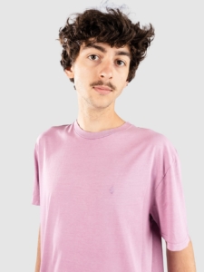 Volcom Solid Stone Emb T-Shirt Steel Paars