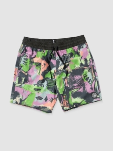 Volcom Unite Stoney Trunk 17 Boardshorts Steel Paars