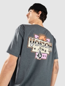 Volcom Sure Thing Hth T-Shirt Dark Slate