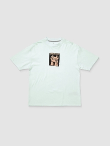 Volcom Downtown T-Shirt Cloud Blauw