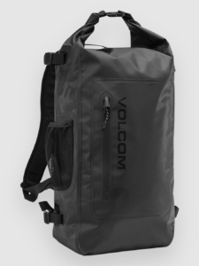 Volcom Drystone Wet/Dry Roll Top Rugzak Zwart