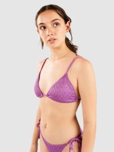 Volcom V Baby Slide Tri Bikini Top Iris Paars