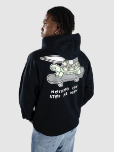 A.LAB Nothing Can Black Hoodie Zwart