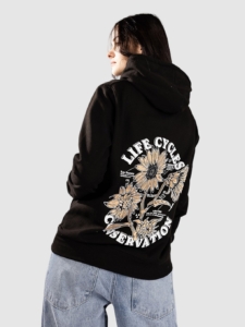 Dravus Life Cycles Hoodie Zwart
