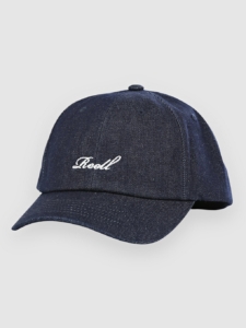 REELL Single Script Cap Pure Denim